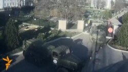 Russian Forces Storm Ukrainian Base In Crimea Russian Forces Storm Ukrainian Base In Crimea