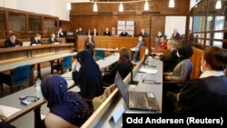 Заседание суда по делу об убийстве Зелимхана Хангошвили. Берлин, Германия
