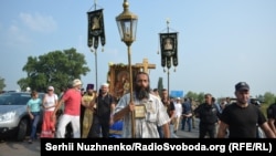 Учасники хресної ходи УПЦ (МП), 25 липня 2016 року