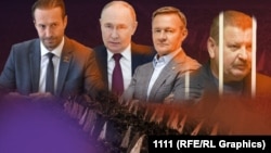 Коллаж: Рустэм Зайнуллин, Владимир Путин, Роман Старовойт, Николай Симоненко