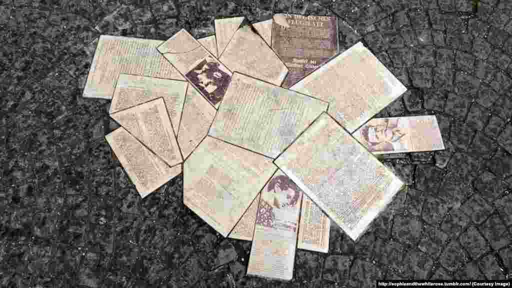 Листовки "Белой Розы" увековечены на мюнхенском тротуаре