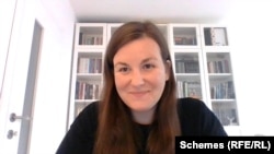 Карін Кьовари-Солимос – журналістка зі Словаччини, яка від цієї країни брала участь у великому проєкті «Угорські гроші: Вплив Орбана»