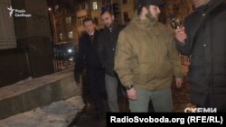 Народні депутати Олег Ляшко та Сергій Рибалка