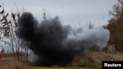 Голова ОВА нагадав на деокупованих територіях Харківщини війська РФ залишили багато мін та інших вибухонебезпечних предметів.