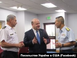 Ігор Воронченко, Валерій Чалий і Джозеф Воводіч (л -> п)