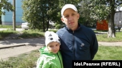 Артем Панфилов с дочерью Аней