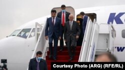 Ашраф Ғанӣ ва Муҳаммад Заҳир Ағбар. Акс аз моҳи марти 2021