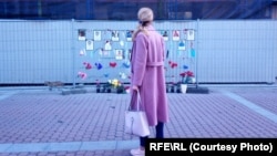 Стена памяти медиков, погибших в пандемию коронавируса в Петербурге