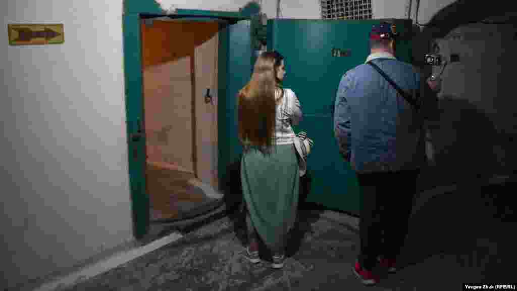 Противоатомные двери на входе в объект С-2 