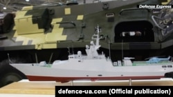 Модель корвета проєкту 58250 класу «Володимир Великий»