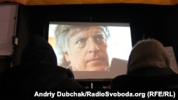 Лекция Дэвида Саттера на украинском Евромайдане, 24 декабря 2013 года