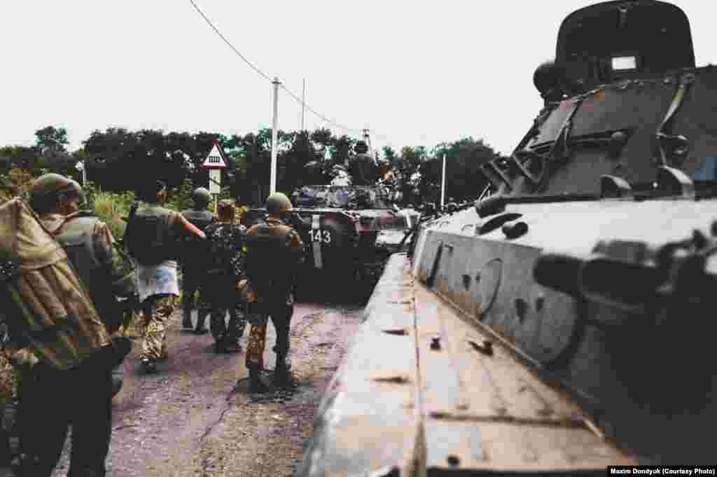 Разведка боем. Иловайск, 17 августа. 