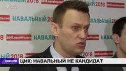 ЦИК: Навальный не может баллотироваться в президенты ЦИК: Навальный не может баллотироваться в президенты