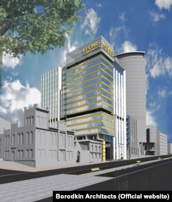 Проект будинку на бульварі Шевченка з сайту архітектурної студії Borodkin Architects