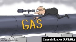 Президент Росії Володимир Путін очима російського художника Сергія Йолкіна