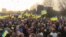 Проукраинский митинг в Донецке. 17 апреля 2014 года