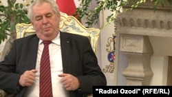 Президент Чехии Милош Земан