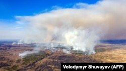 Пожежа в Чорнобильській зоні, 12 квітня 2020 року