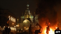 Акция "Свобода" в поддержку Майдана