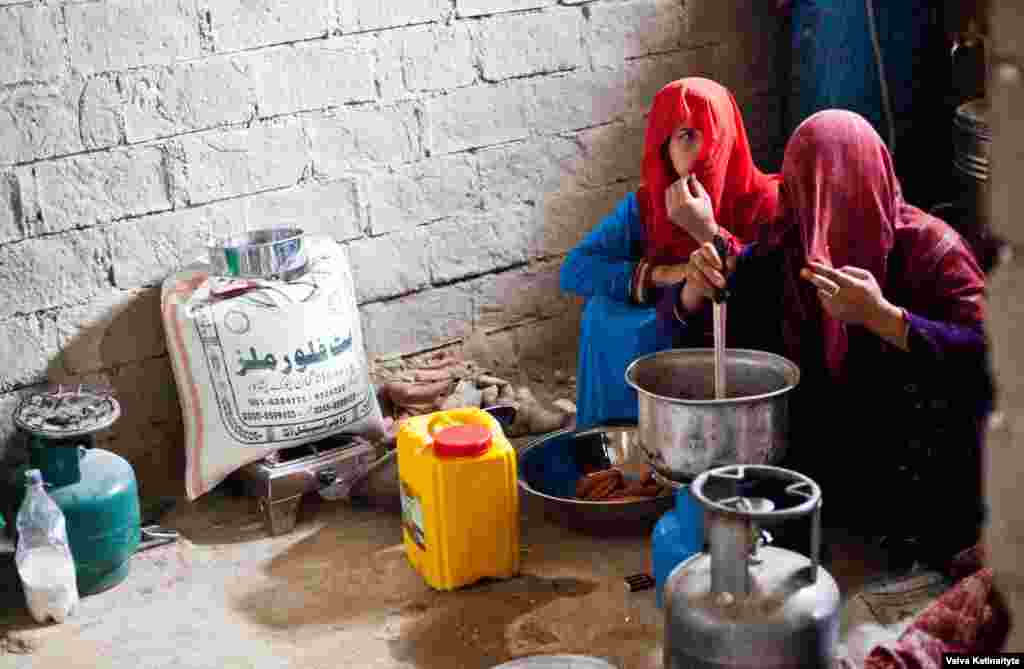 Many returnees live on meager handouts from the government and foreign aid groups. 