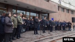 Народне віче біля Івано-Франківської облдержадміністрації, 14 березня 2017 року