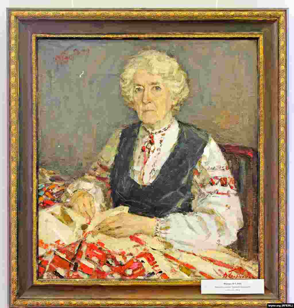 Вера Роик. Портрет работы художника  М. Васильева