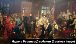 Ян Матейко, «Люблінська унія»