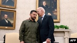 Джо Байден и Владимир Зеленский в Белом доме, сентябрь 2024