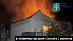 Наслідки ударів російських безпілотників на Сумщині, фото ілюстративне