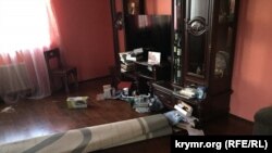 Последствия обыска в доме замглавы Меджлиса Ахтема Чийгоза в Бахчисарае