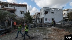 Последствия обстрела Кирьят-Бялика, 22 сентября 2024 года