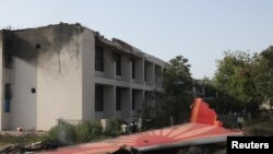 ავიაკომპანია Air India-ს სამგზავრო თვითმფრინავის ფრაგმენტი