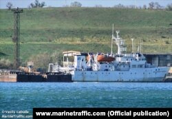 Українське наукове судно «Володимир Паршин» восстанє виходило в дослідницький рейс у 2005 році