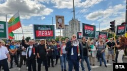 Протестиращи в Русе