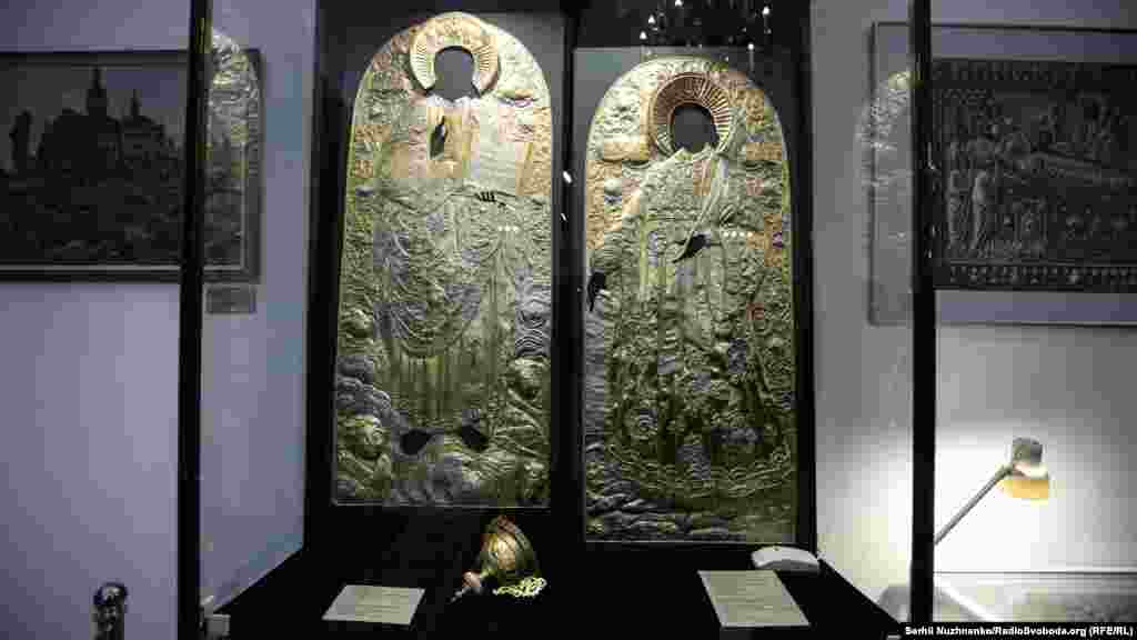 Оклади ікон «Господь Вседержитель» і «Святий Першомученик Архідиякон Стефан»