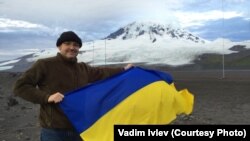 Вадим Івлєв під час експедиції на острові Херд у 2016 році