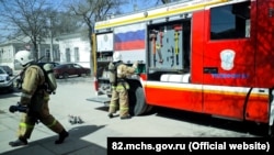 Пожарная машина, иллюстрационное архивное фото