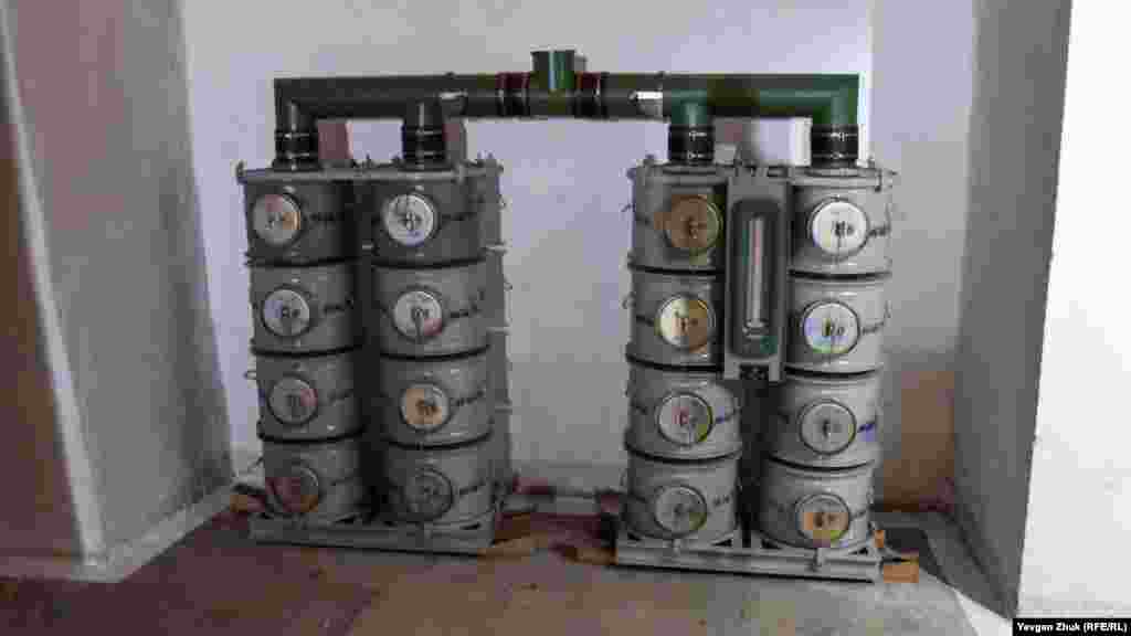 Часть фильтровентиляционной установки 