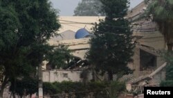 Пошкоджена будівля після індійського удару в Мурідке поблизу Лахора, Пакистан, 7 травня 2025 року