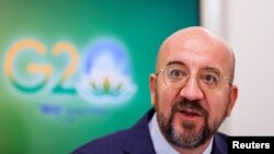 Шарль Мішель назвав нещодавні атаки Москви на українські порти «ганебними»