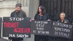 Žene u crnom protiv turske ofanzive u Siriji Žene u crnom protiv turske ofanzive u Siriji