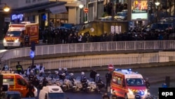 На месте полицейской операции на востоке Парижа