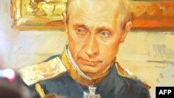 Портрет Путина (а-ля полотно Репина) работы Сергея Калинина и Фарида Богдалова