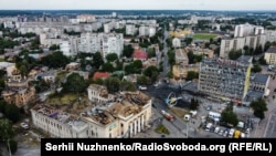 Наслідки ракетного обстрілу центру Вінниці. Вінниця, 15 липня 2022 року