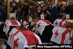 გუდაურში დაღუპულების პანაშვიდი სამების საკათედრო ტაძარში