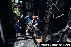 Знищена будівля на околиці Слов'янська, куди збирається наступати російська армія