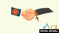 Parlamentarne partije za i protiv Temeljnog ugovora Crne Gore i SPC