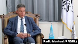 UN Deputy Special Representative for Afghanistan Markus Potzel (file photo)