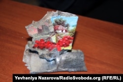 Робота Вадима Міткова на уламках російських ракет