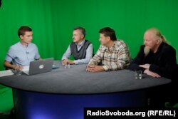 «Піккардійська терція». Зліва на право: Ярослав Нудик, Андрій Капраль та Володимир Якимець